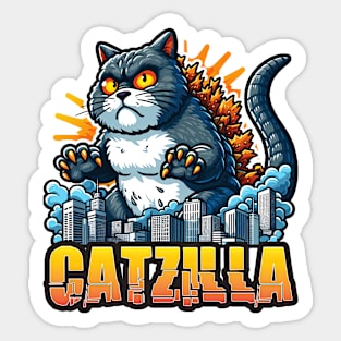 Catzilla S01 D05 Sticker